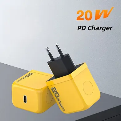 20W PD Fast Charging Original Adapter for iPhone 17 16 15 14 13 12 Pro Max  USB-C Type-C Port  GaN Charger