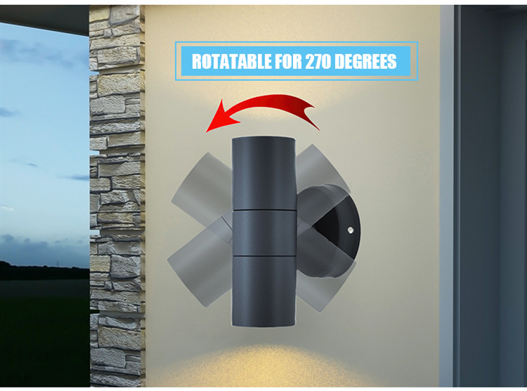 Exterior Waterproof GU10 Wall Light