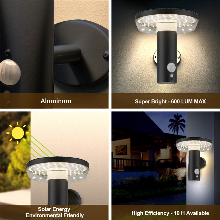 LED Solar Wall Light