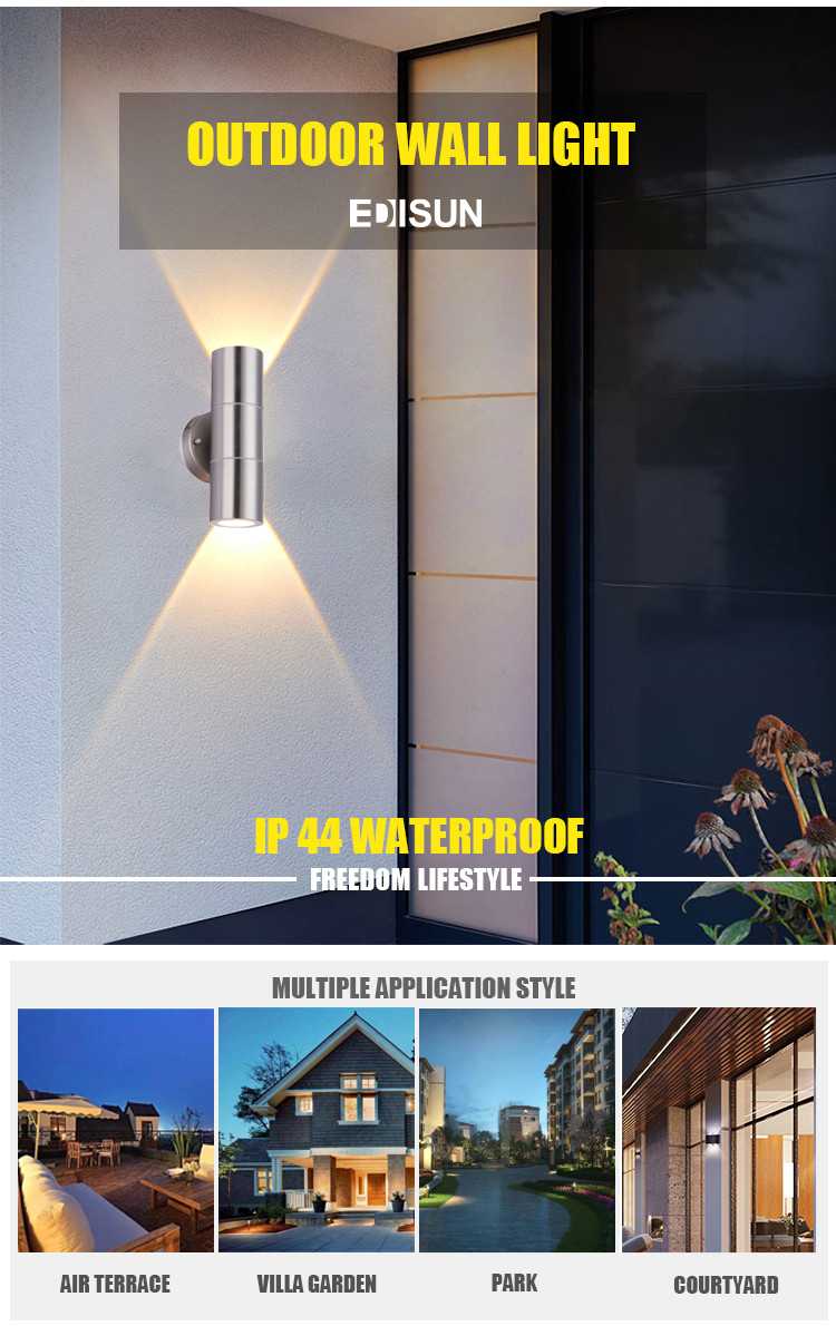 Exterior Waterproof GU10 Wall Light