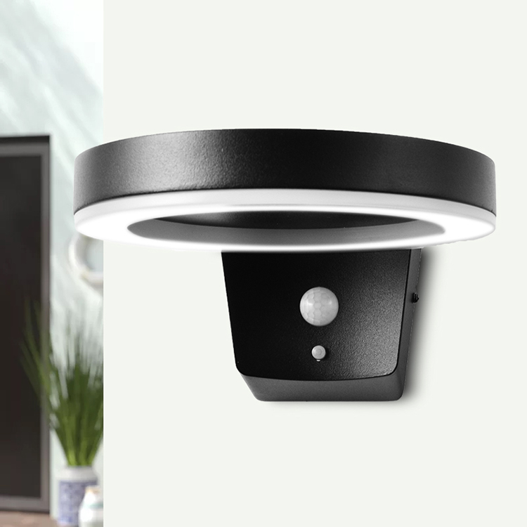 LED Solar Wall Light with Motion Sensor