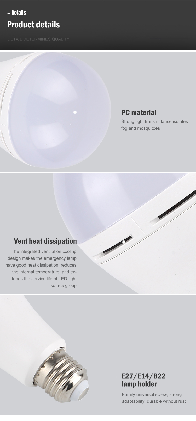 Led Emergency Bulb