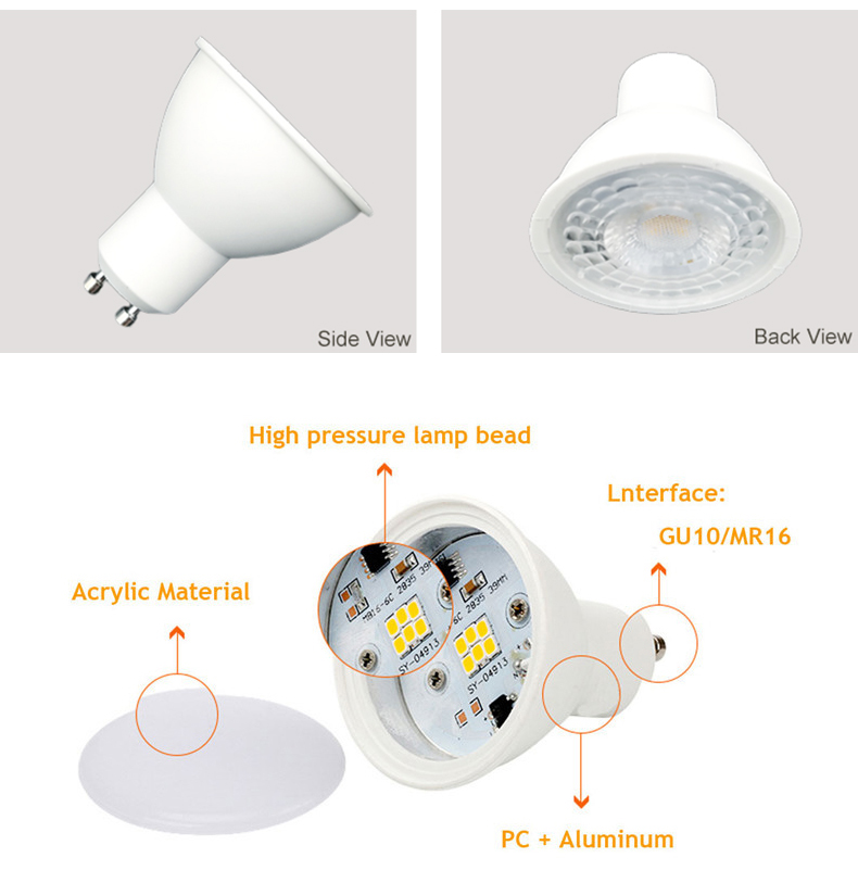 LED SPOT LIGHTS GU10
