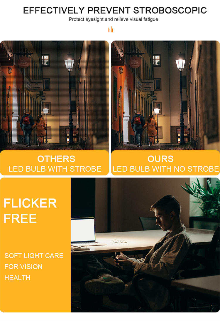 led filament bulb candle with Tail