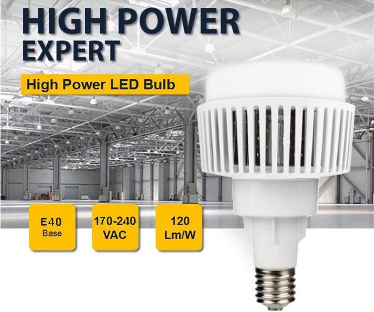 LED High Power Bulb 120W