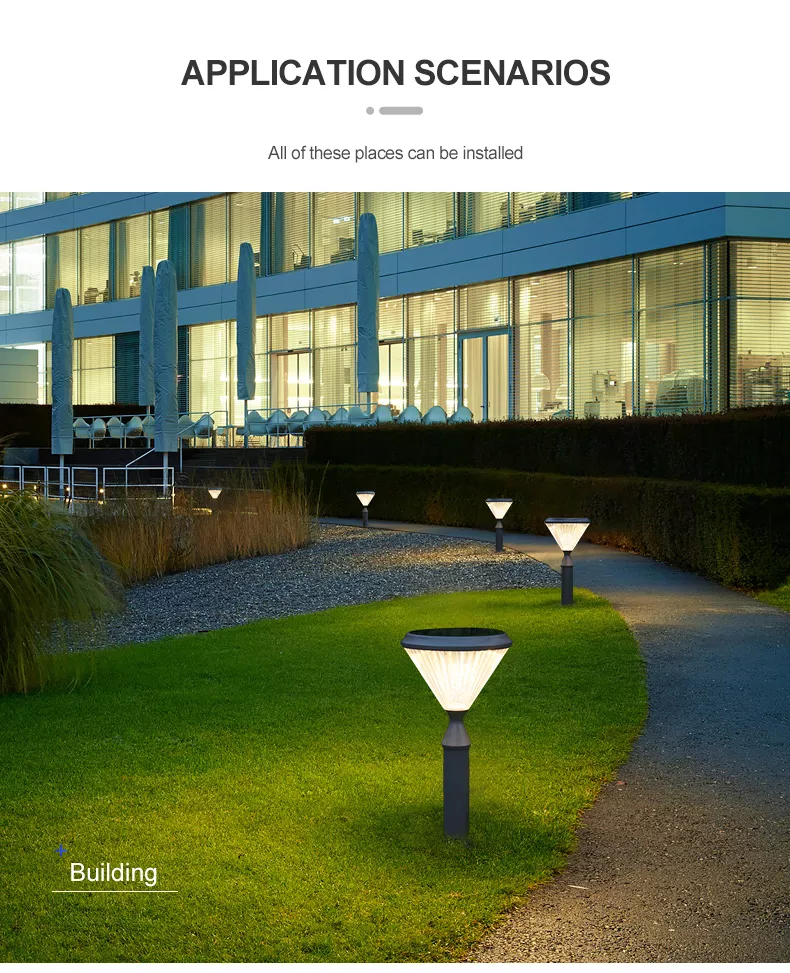 Outdoor LED Solar Garden Light