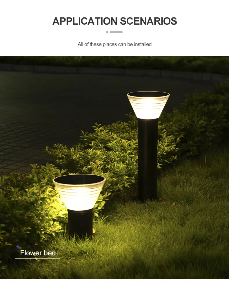 Outdoor LED Solar Garden Light