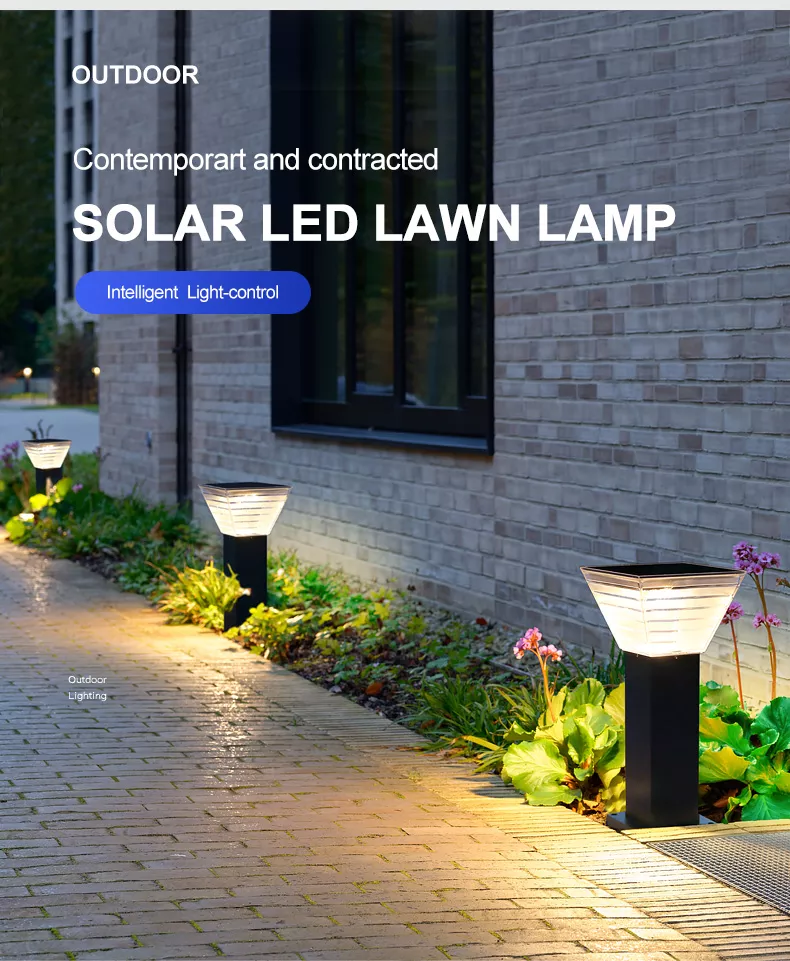 Outdoor LED Solar Garden Light