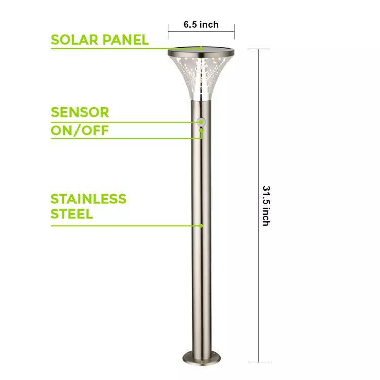 LED Solar Sensor Spike Light