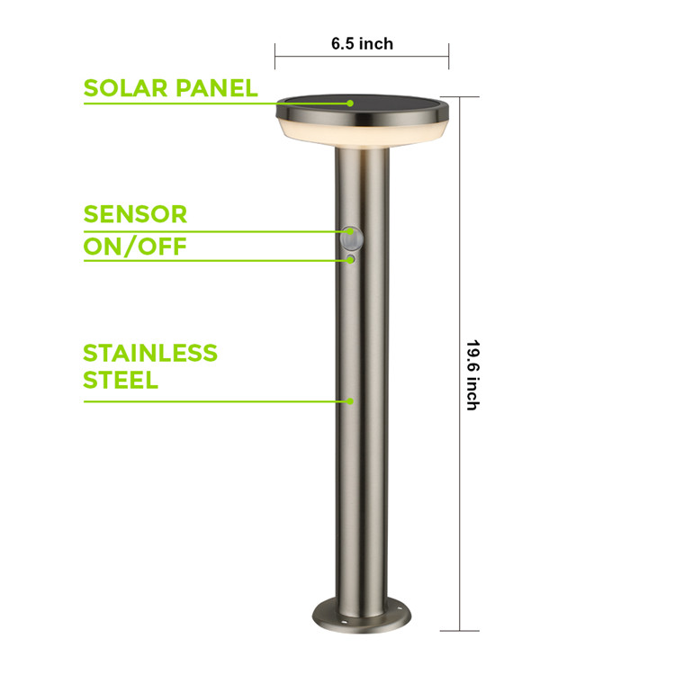 LED Solar Sensor Spike Light for Garden