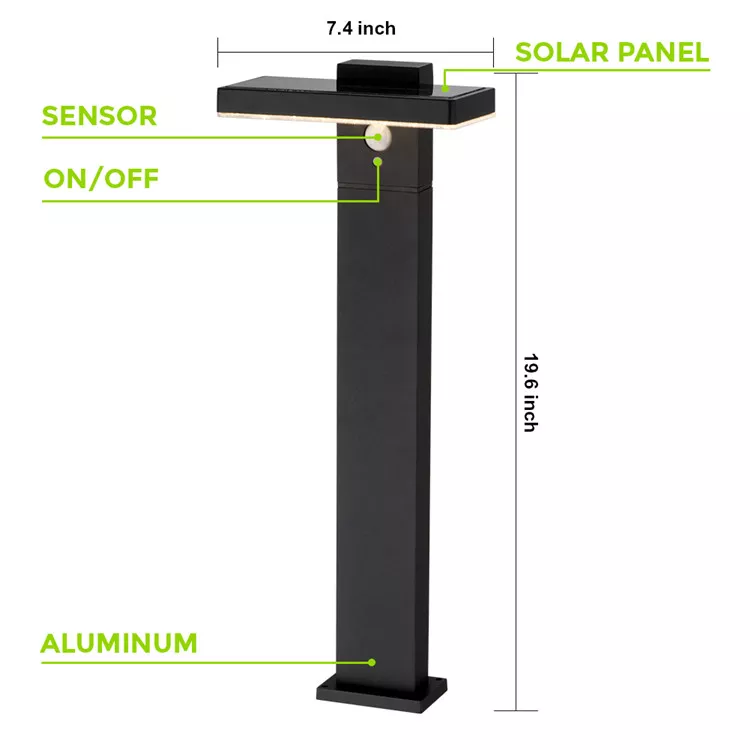 LED Solar Sensor Spike Light