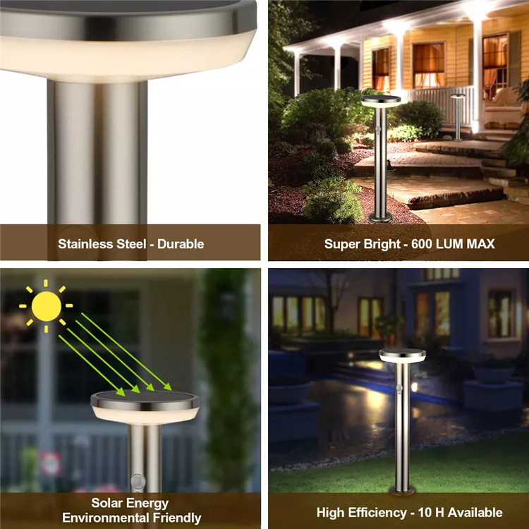 LED Solar Sensor Spike Light for Garden