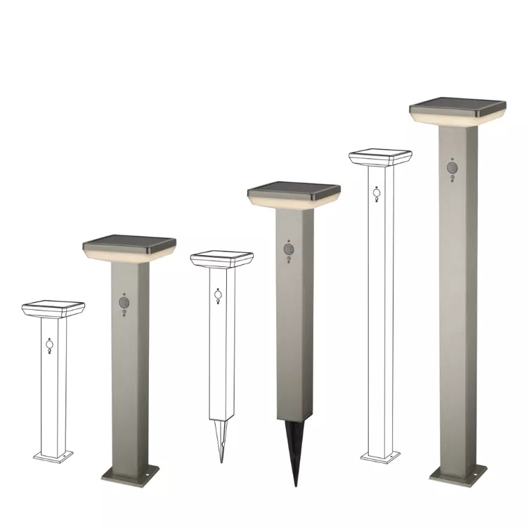 LED Solar Sensor Spike Light