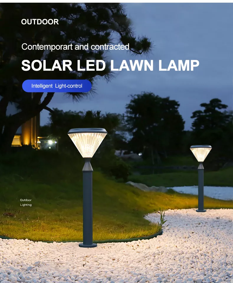 Outdoor LED Solar Garden Light