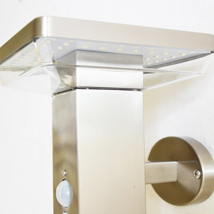 LED Outdoor Solar Wall Light with Motion Sensor
