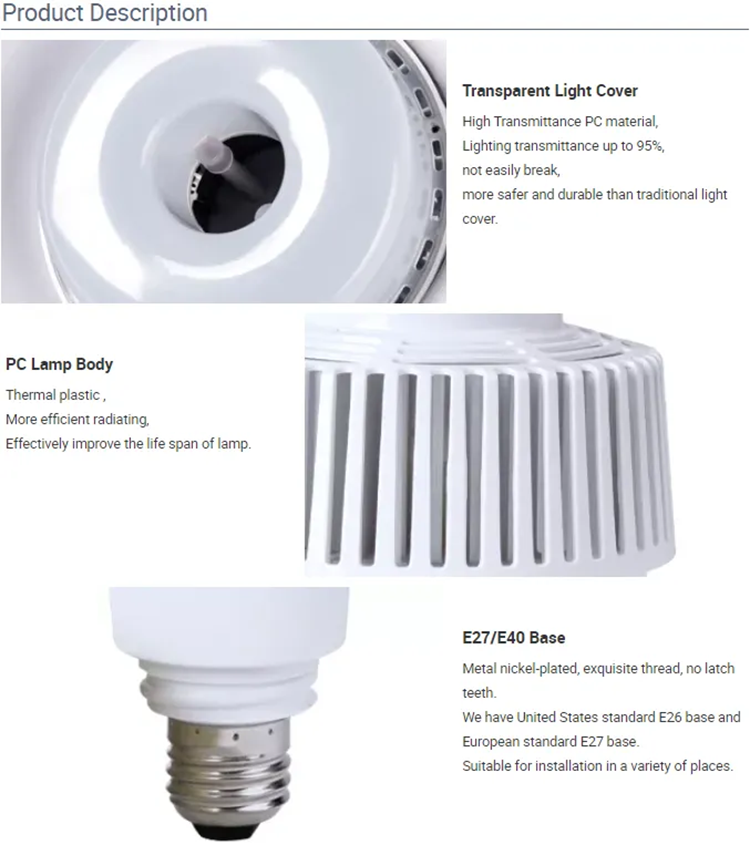 LED High Power Bulb 120W