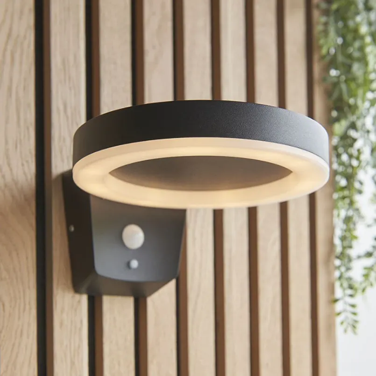 LED Solar Wall Light with Motion Sensor