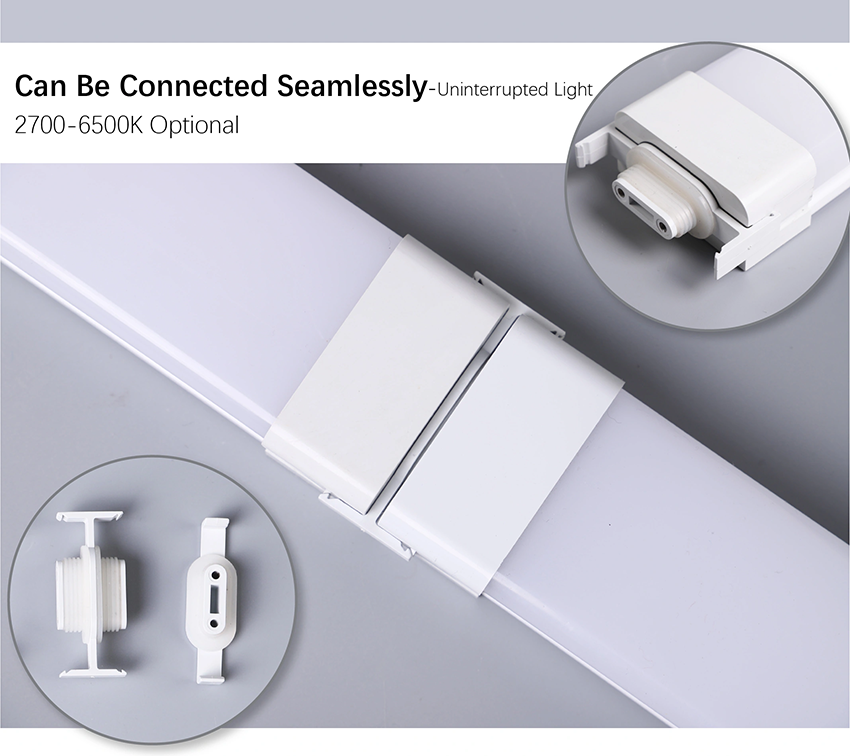 Indoor linkable led linear batten