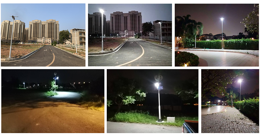 LED solar street light Remote Control IP65 Waterproof