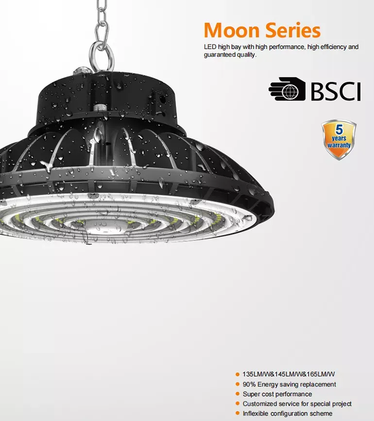 100W UFO LED High Bay Lights
