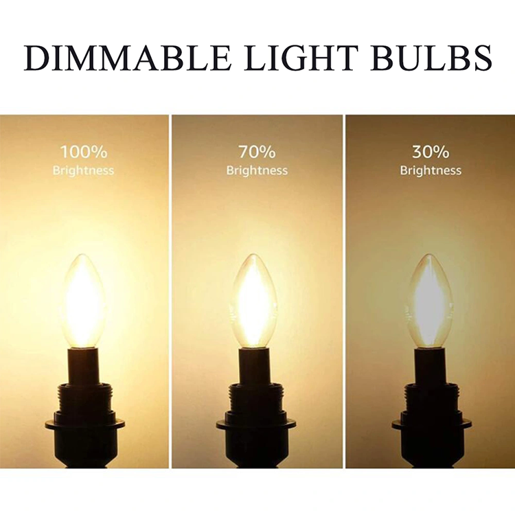 Led Filament Candle bulb 6W