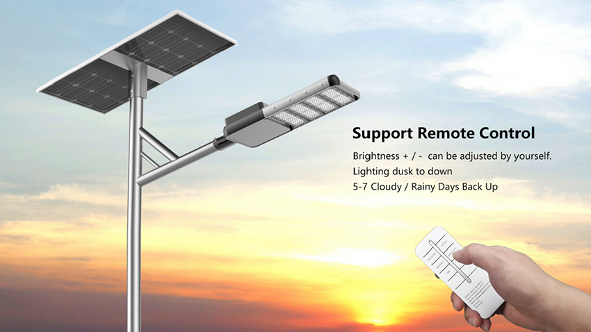 Semi-integrated Solar Led Street Light