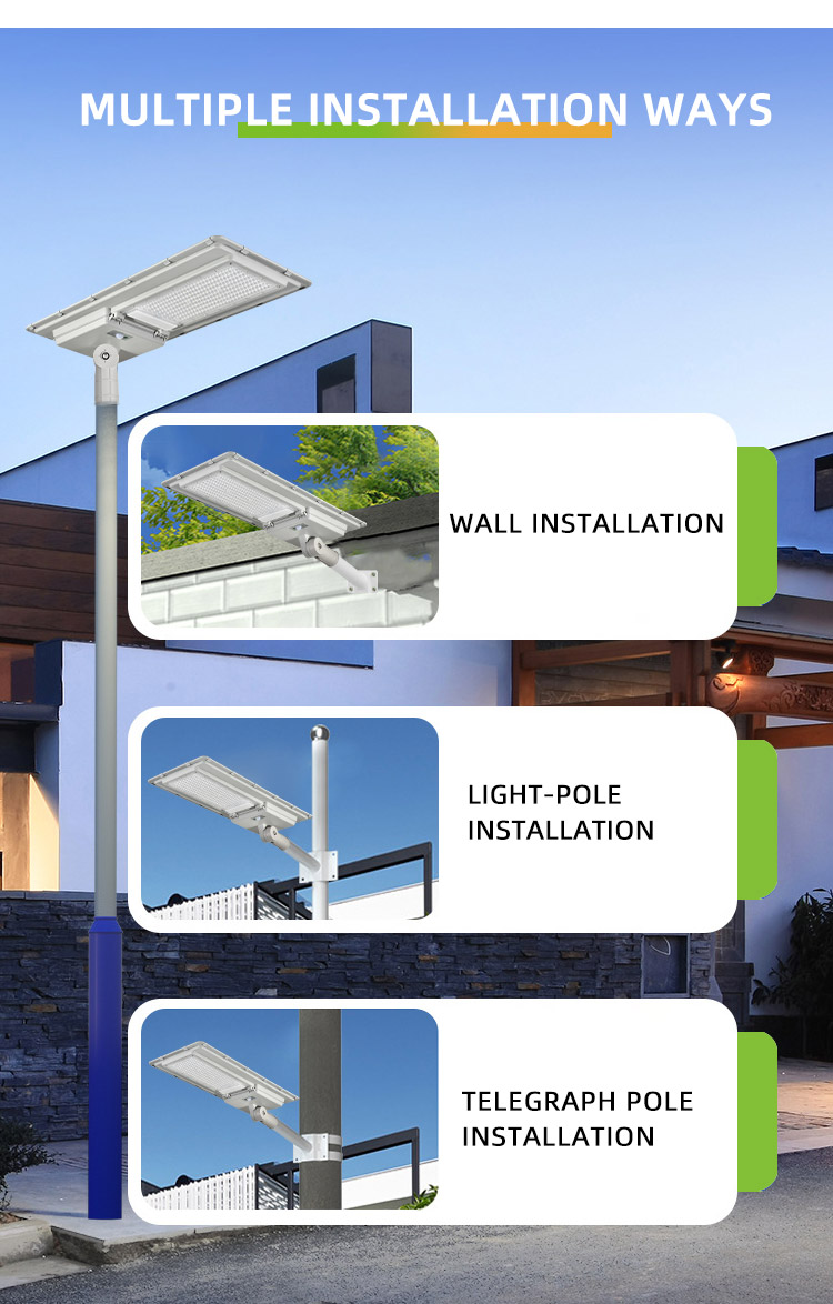 High Quality Outdoor LED solar street light 100W 200W 200W