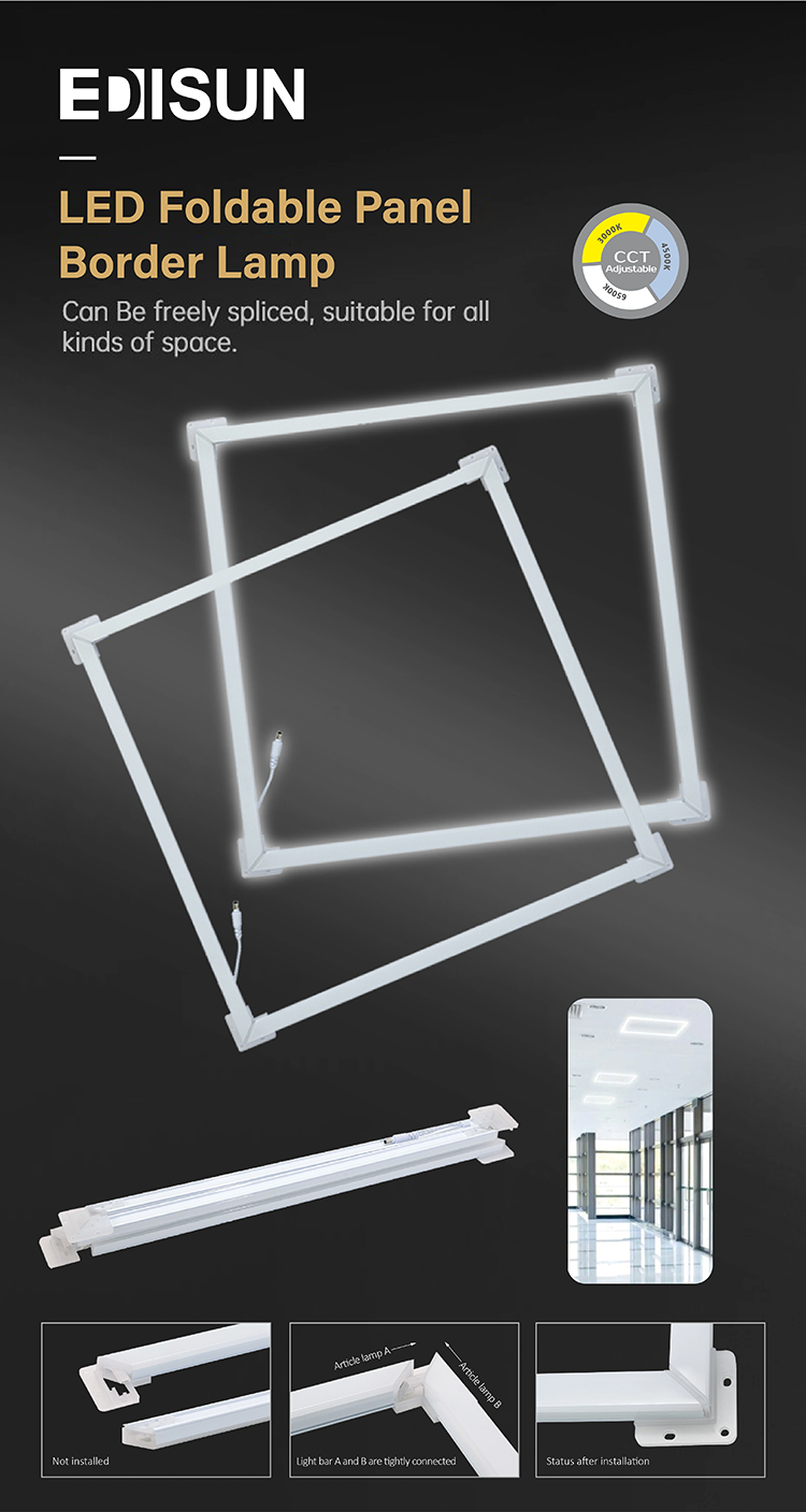 LED Foldable Panel Border Lamp