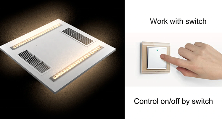 LED Air Circulation Germicidal light