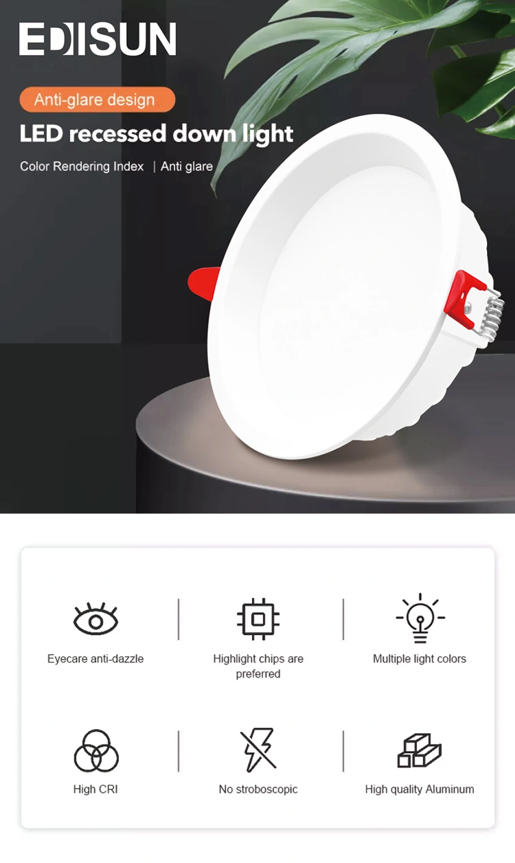 New ERP Standard LED CCT Changable Round Downlight