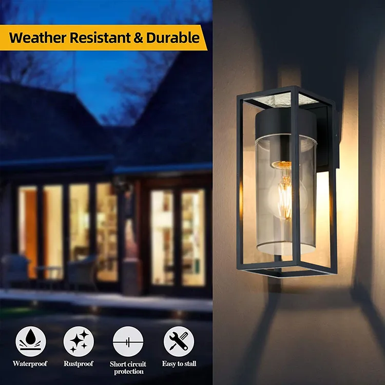 Classic Wall Lamp with E27 Bulb