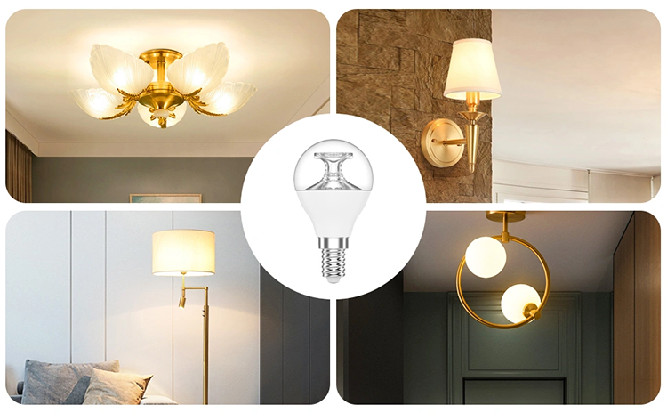 Led Crystal Globe Bulb G45