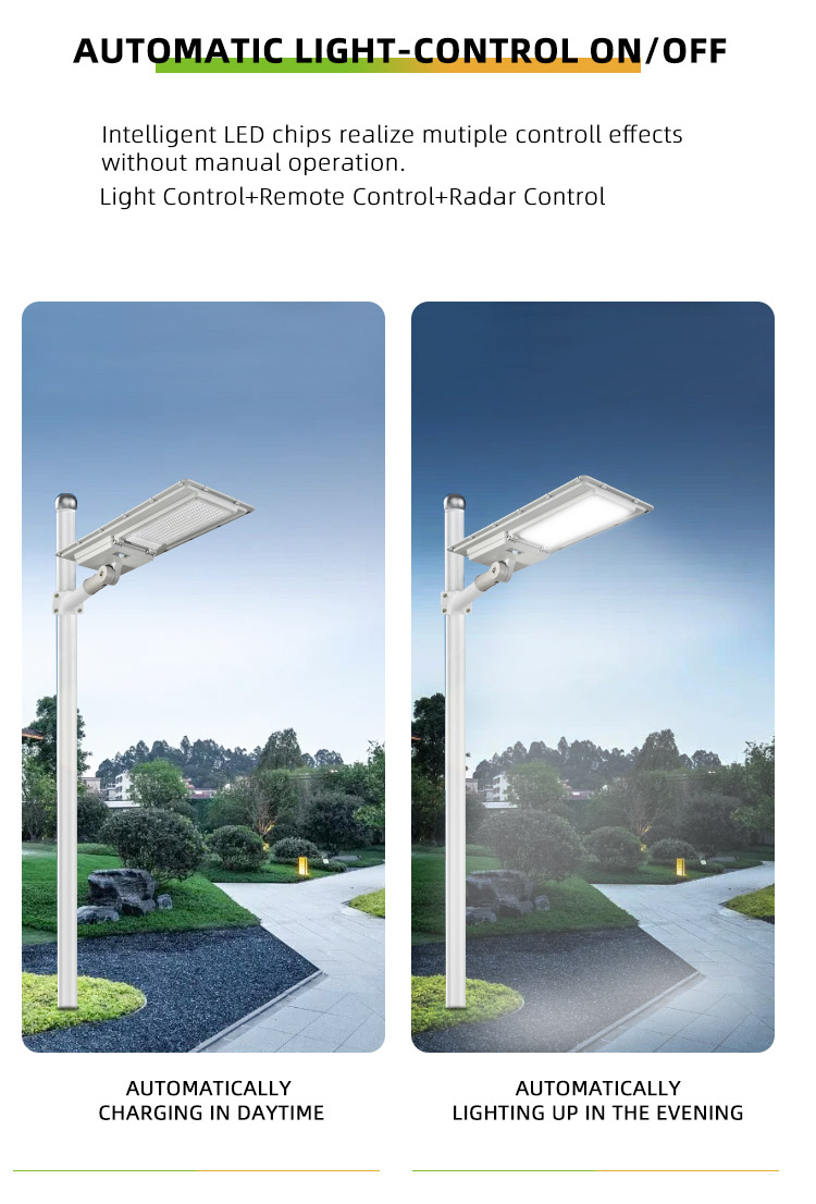 High Quality Outdoor LED solar street light 100W 200W 200W