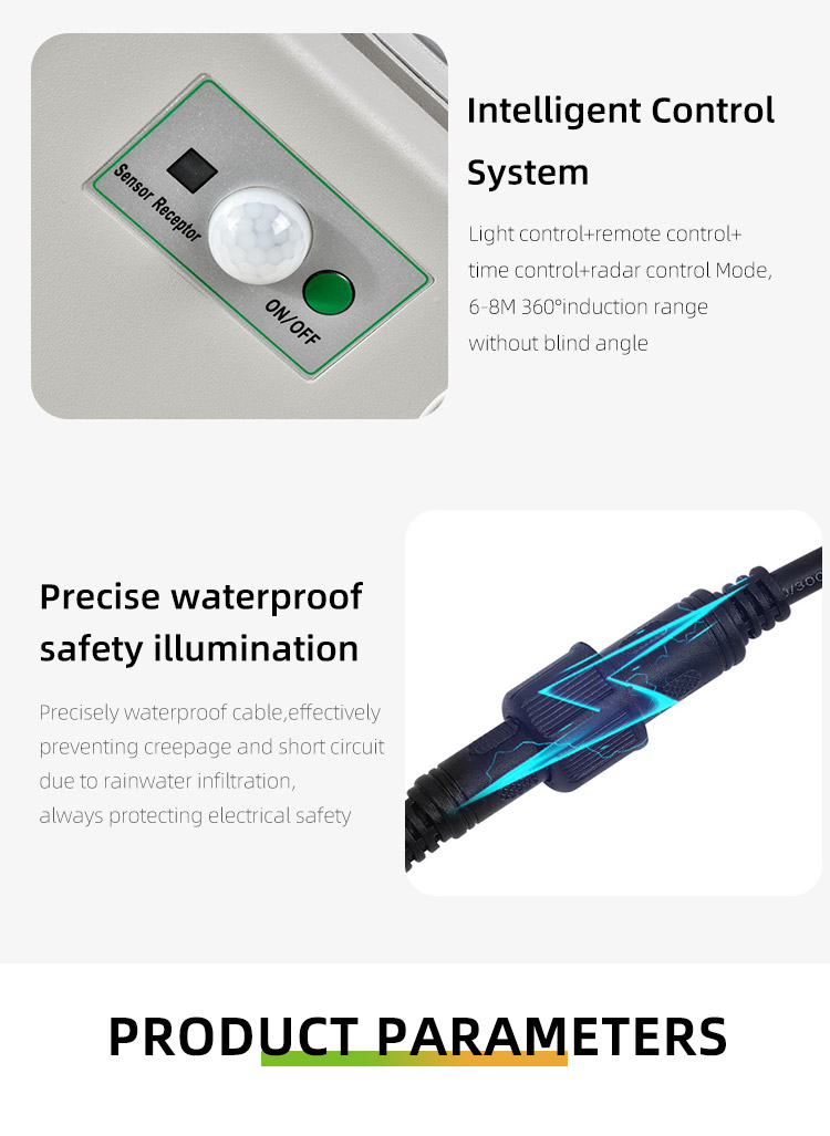 High Quality Outdoor LED solar street light 100W 200W 200W