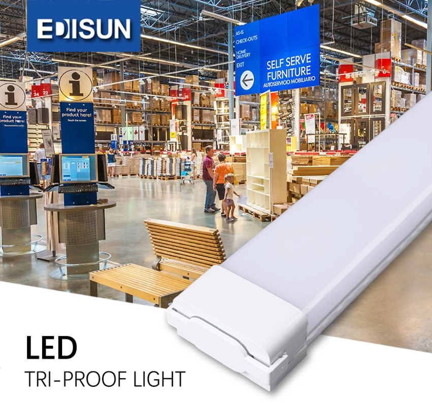 Indoor linkable led linear batten