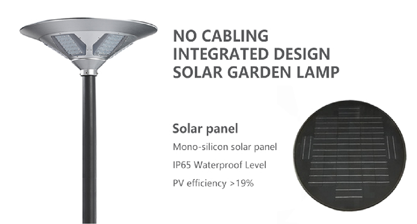 Integrated LED Solar street light