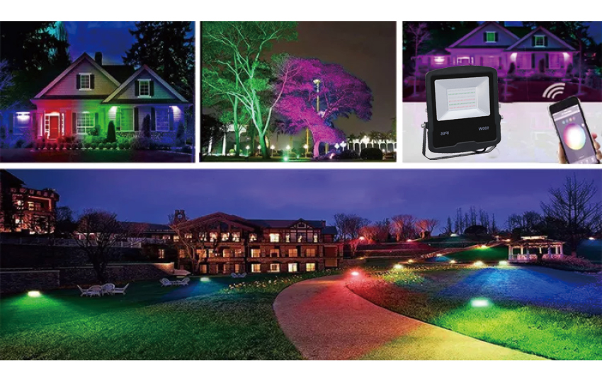 LED FLOOD LIGHT 10-200W RGB
