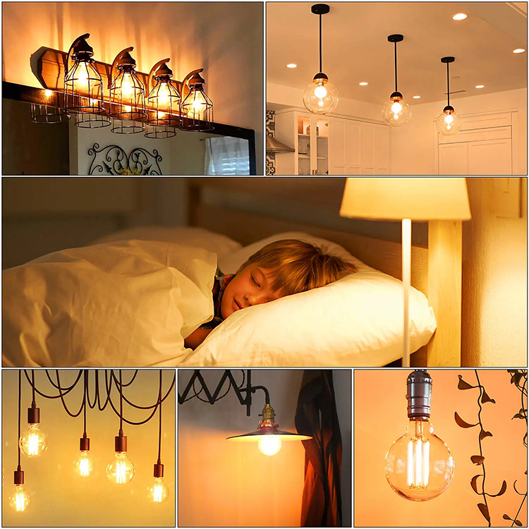 LED Filament Bulb G95 13W