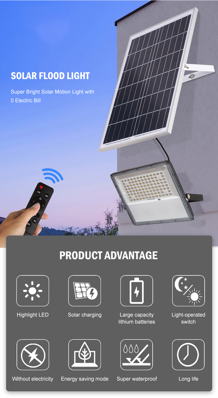 Led Solar Floodlight