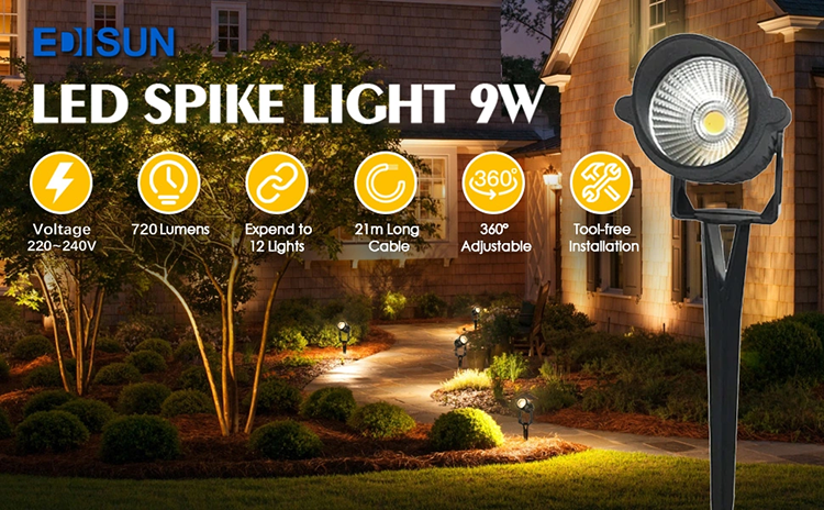 IP65 Waterproof Landscape Garden LED Spike light