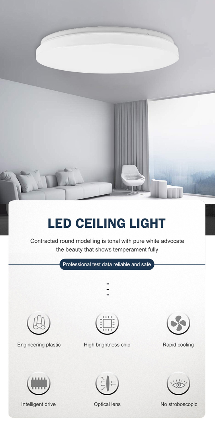 LED Ceiling Lights 24W 3 IN 1