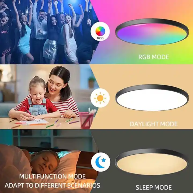 RGB led ceiling lights