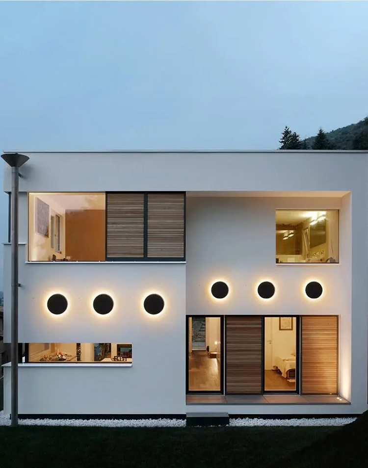 12W Round/Square Shape LED Wall Lamp