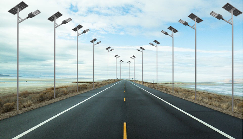 Semi-integrated Solar Led Street Light