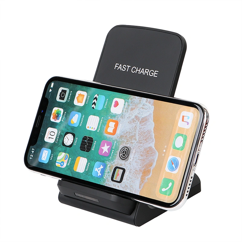 Desktop vertical wireless charging