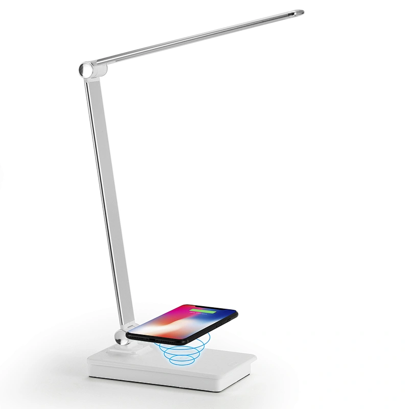 Table lamp wireless charging