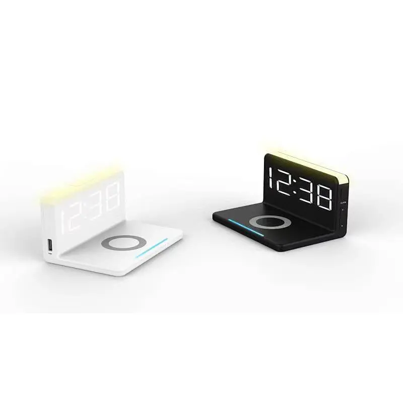 Alarm clock wireless charging