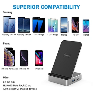 QC3.0(18W)+PD18W Wireless  Charger
