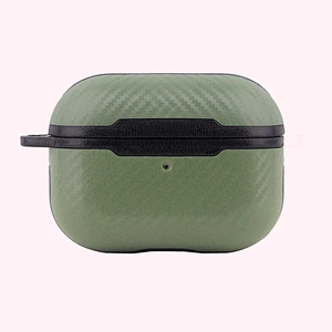 Protective Airpods Case TPU Hook Case Cover with Keychain for Airpods