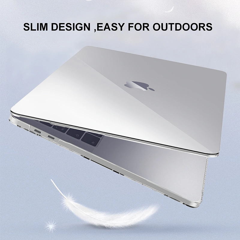 Lucency Plastic Laptop Back Cover For Macbook Air Case